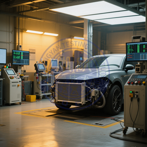 汽车散热器检测