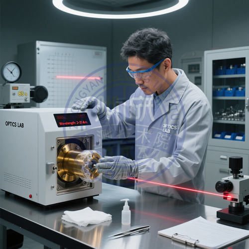 红外光谱仪湿热后分束器测试