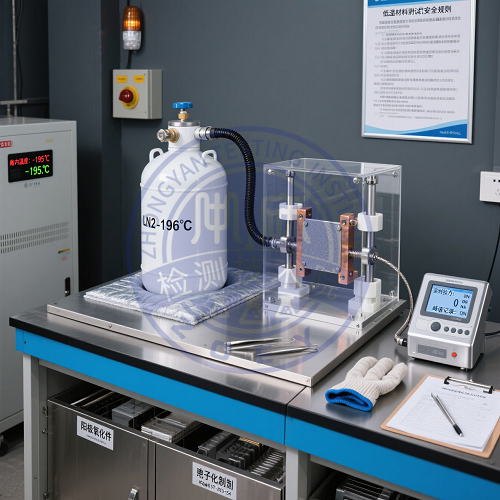 表面处理件液氮温度结合力测试
